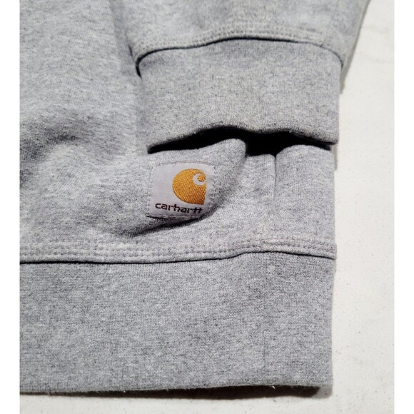 Carhartt Mens K124 Midweight CREWNECK Sweatshirt 3XL-TALL BIG WORKWEAR Loose - Picture 2 of 6